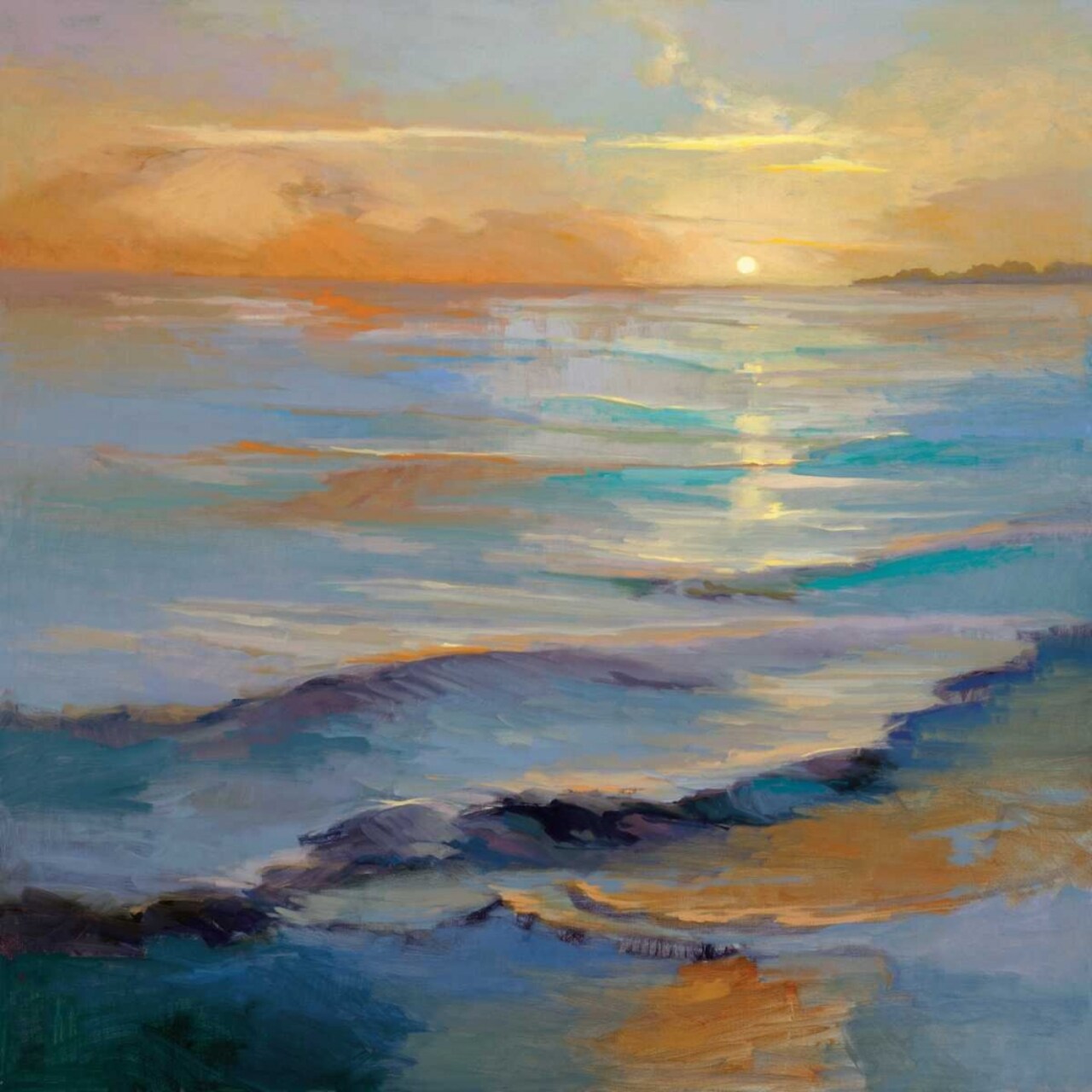 Ocean Overture Poster Print by Vicki McMurry - Item # VARPDXPOD5087